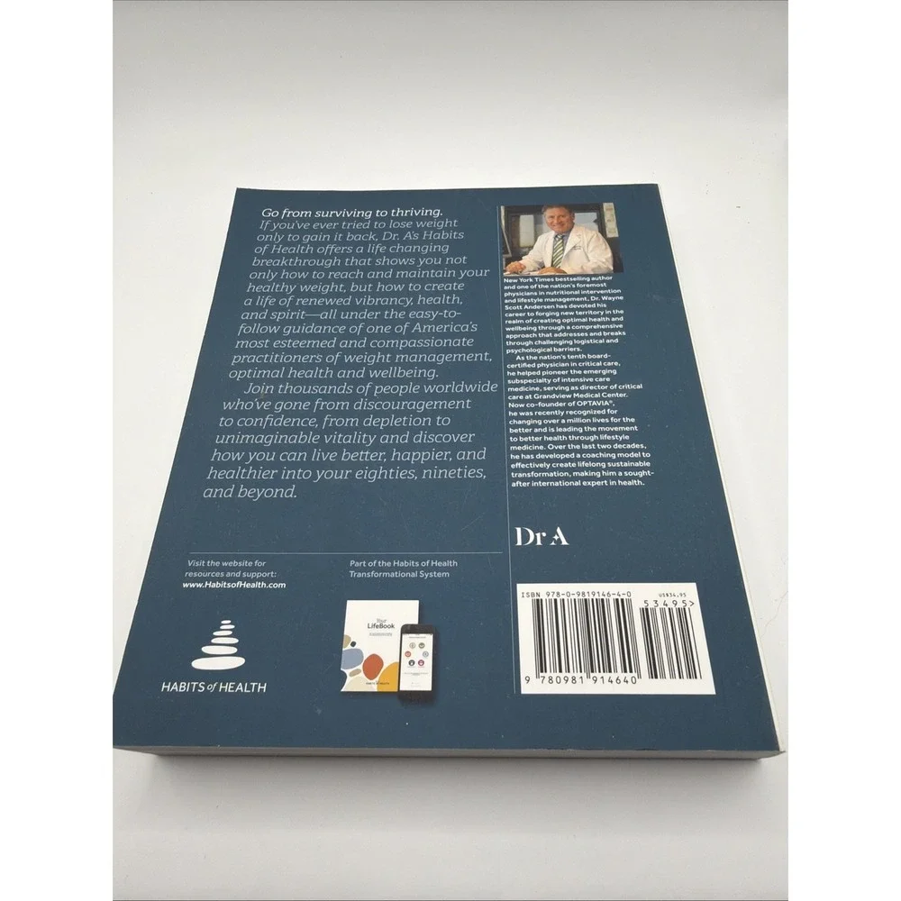 Dr. Wayne Scott Andersen Dr. A's Habits of Health Second Edition Paperback Guide